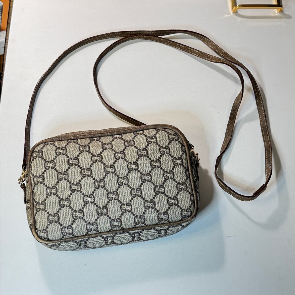 Gucci Plus Monogram Crossbody Bag - Picture 2 of 15